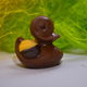 The labeling of a chocolate duck like this one was the source of controversy for a U.K. grocery chain.
